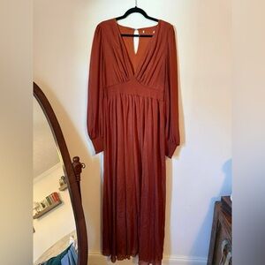 BalticBørn Rust Maxi Dress